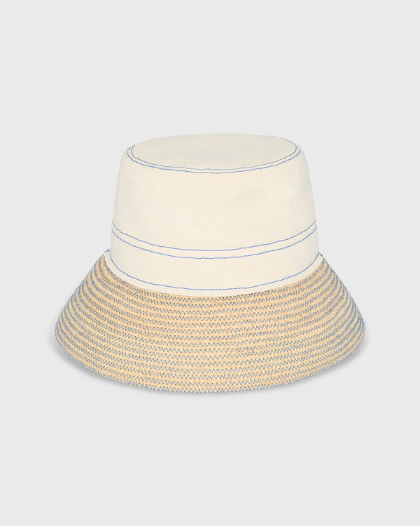 sid mashburn Bread Bag Hat in Cobalt