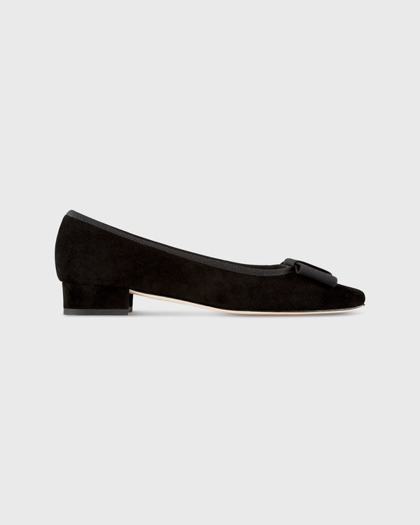 sid mashburn Bridgette Shoe in Black Suede