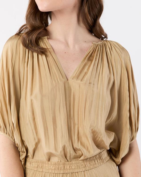 Sid Mashburn Briela Blouse In Desert Sand
