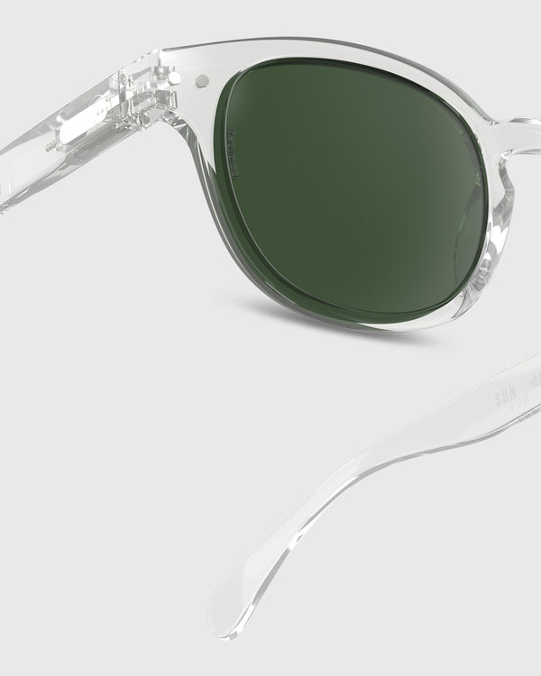 Sid Mashburn #C Sunglasses In Crystal Polarized