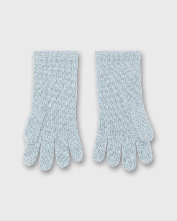Sid Mashburn Cable Cashmere Gloves In Pale Blue