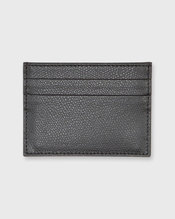 Sid Mashburn Card Holder In Black Leather