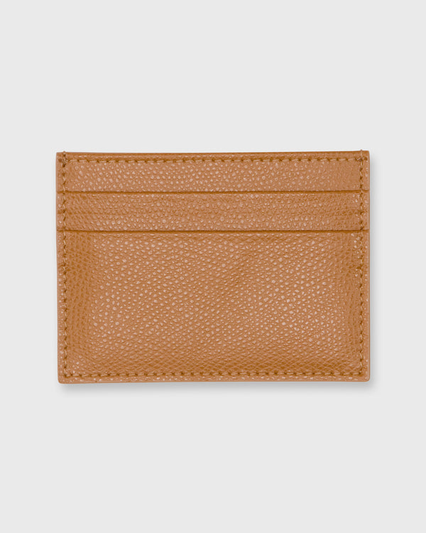 Sid Mashburn Card Holder In English Tan Leather