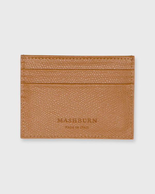 sid mashburn Card Holder in English Tan Leather