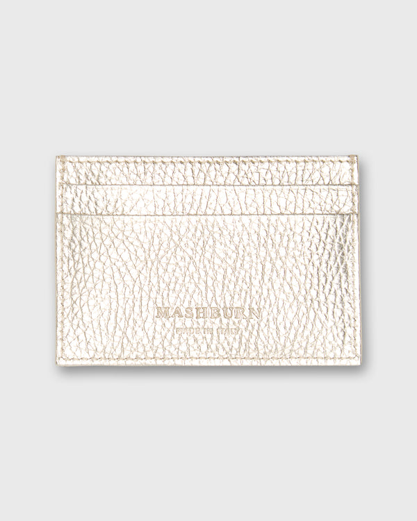 sid mashburn Card Holder in Platino Leather