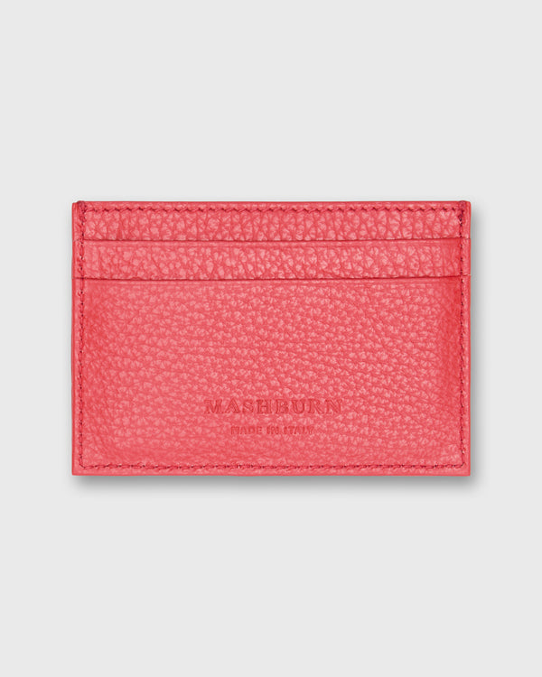 sid mashburn Card Holder in Poppy Leather