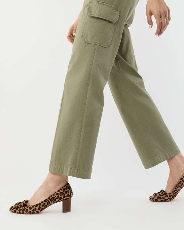 Sid Mashburn Cargo Pant In Sage Stretch Twill