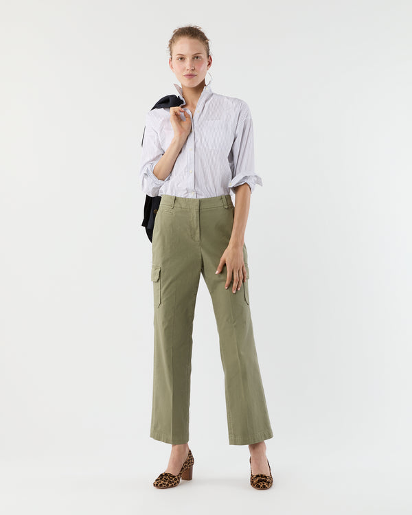 sid mashburn Cargo Pant in Sage Stretch Twill