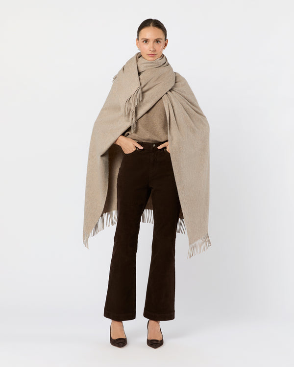 Sid Mashburn Cashmere Cape In Ash