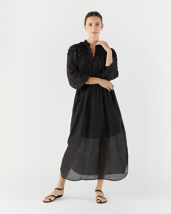 sid mashburn Charissa Dress in Black
