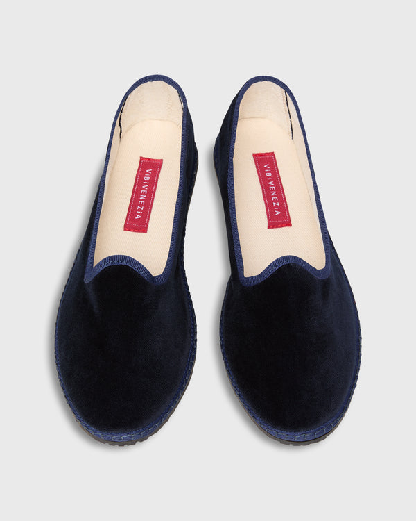 Sid Mashburn Classic Slippers In Blu