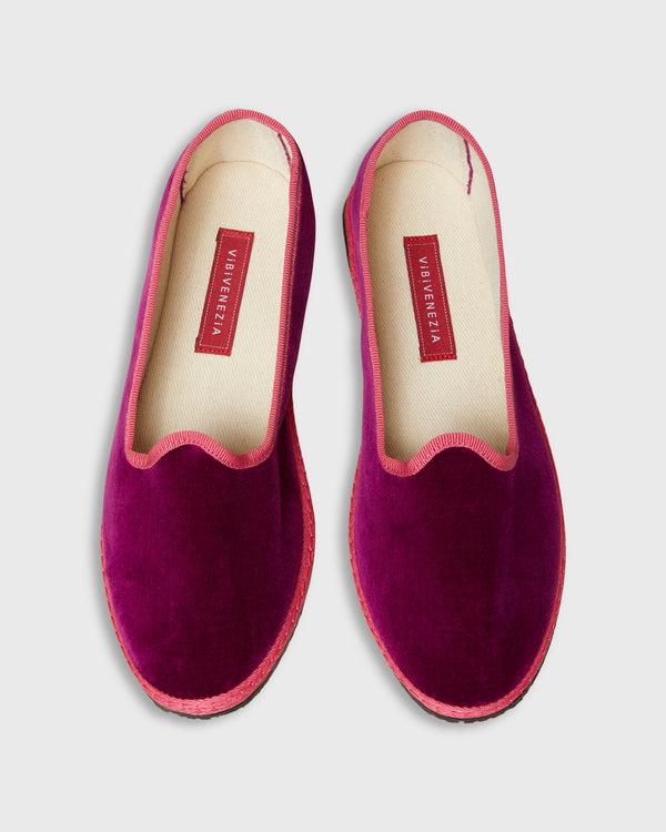 Sid Mashburn Classic Slippers In Cyclamen