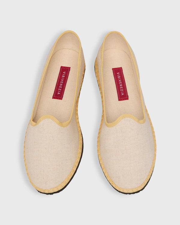Sid Mashburn Classic Slippers In Lisca Bianca