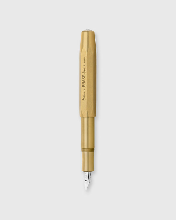 sid mashburn Classic Sport Fountain Pen in Brass