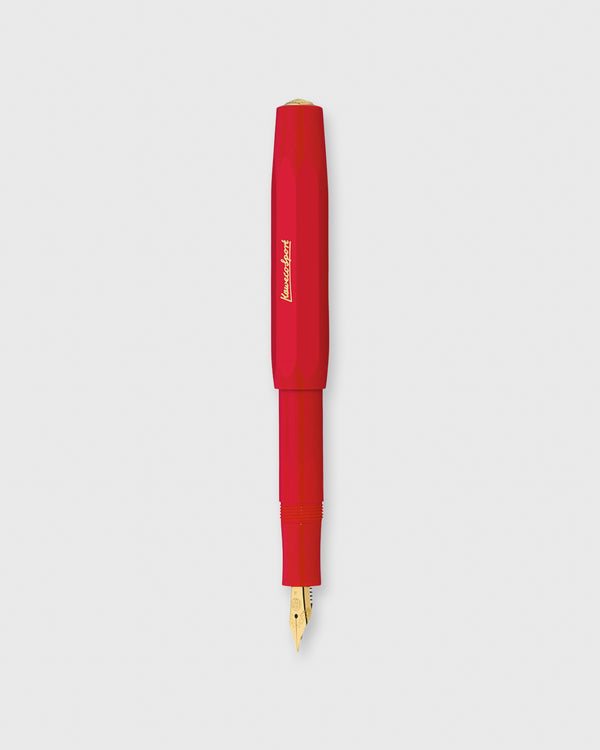 sid mashburn Classic Sport Fountain Pen in Red