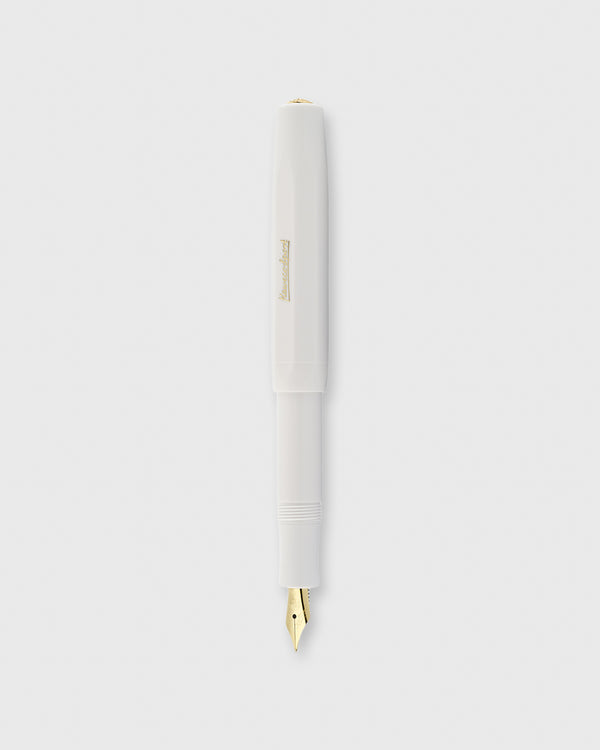 sid mashburn Classic Sport Fountain Pen in White