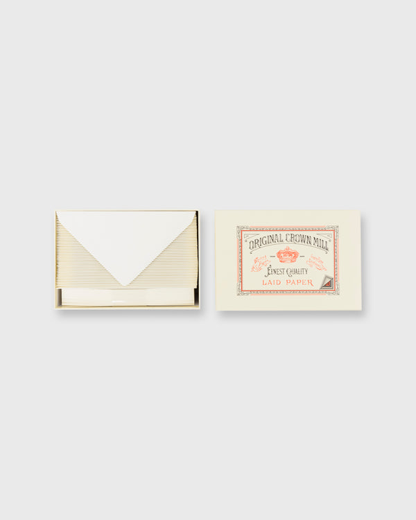 Sid Mashburn Classic Stationery In Cream