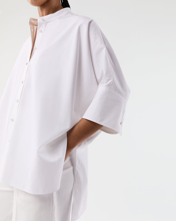Sid Mashburn Congo Blouse In White