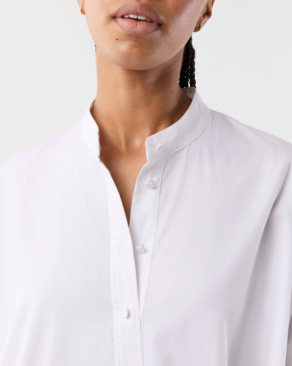 Sid Mashburn Congo Blouse In White