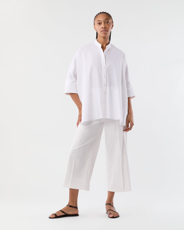 Sid Mashburn Congo Blouse In White