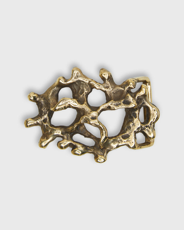sid mashburn Coral Belt Buckle in Brass