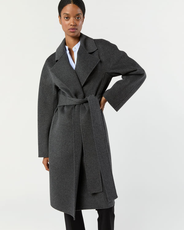 Sid Mashburn Costa Coat In Smoke
