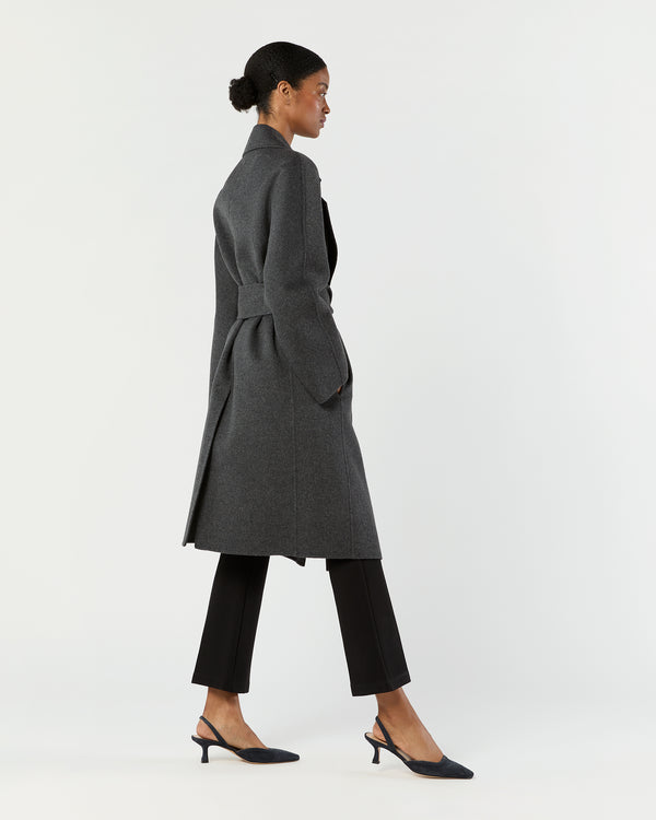 Sid Mashburn Costa Coat In Smoke