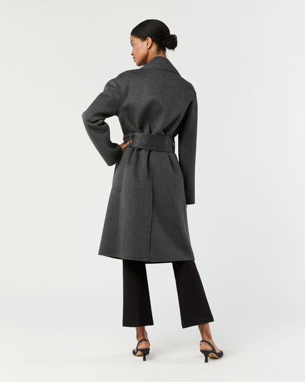 Sid Mashburn Costa Coat In Smoke