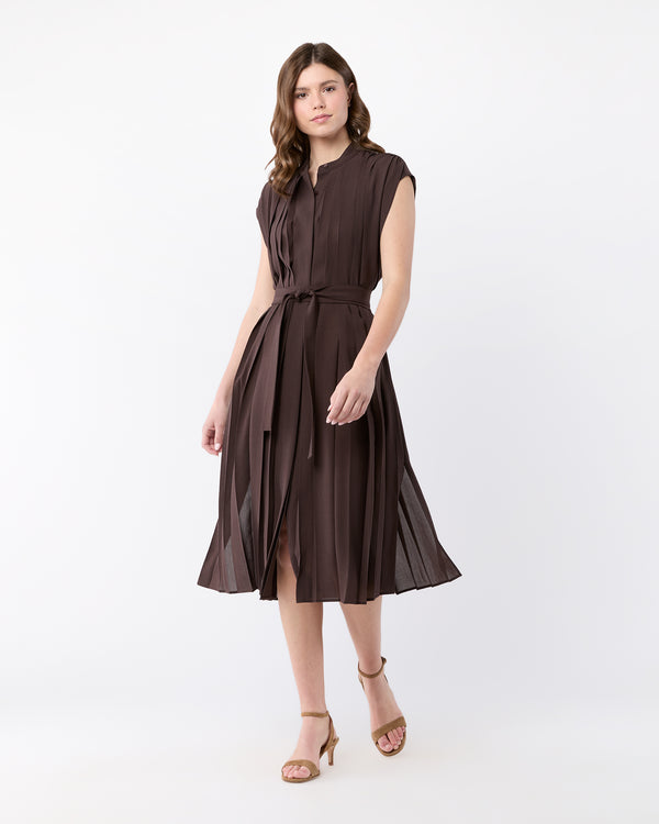 sid mashburn Davidge Dress in Ebony