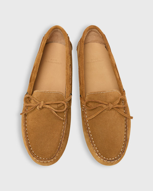 Sid Mashburn Driving Moccasin In Camel Suede