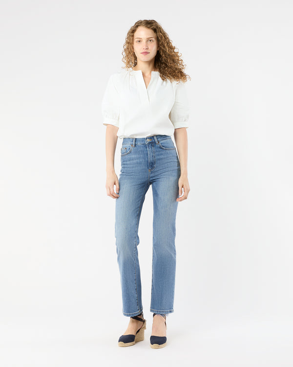 sid mashburn Eiffel Jean in Light Classic Vintage