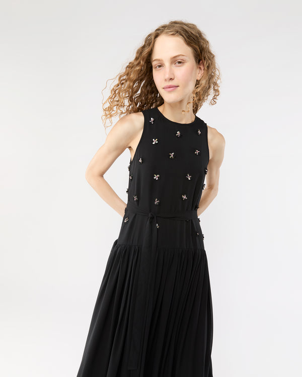 Sid Mashburn Eleni Dress In Noir