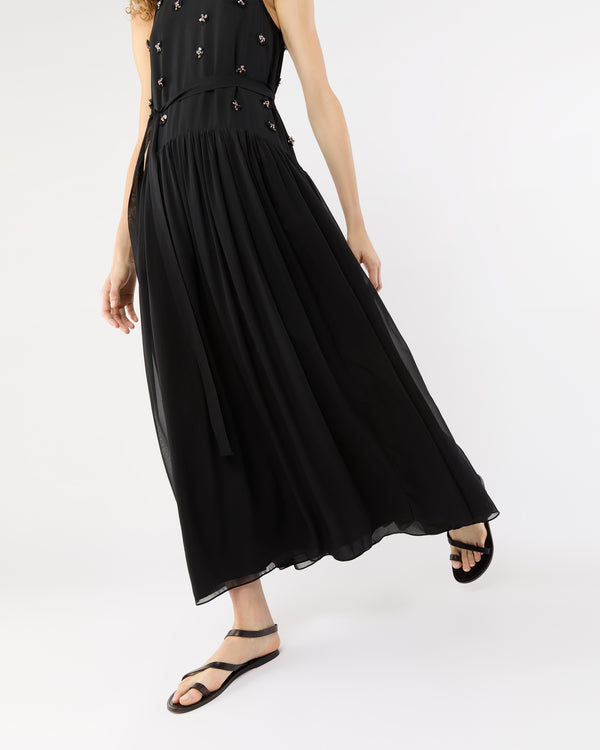 Sid Mashburn Eleni Dress In Noir