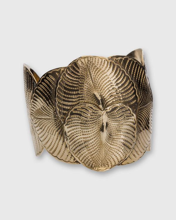 sid mashburn Eucalyptus Leaves Cuff in Tumbaga