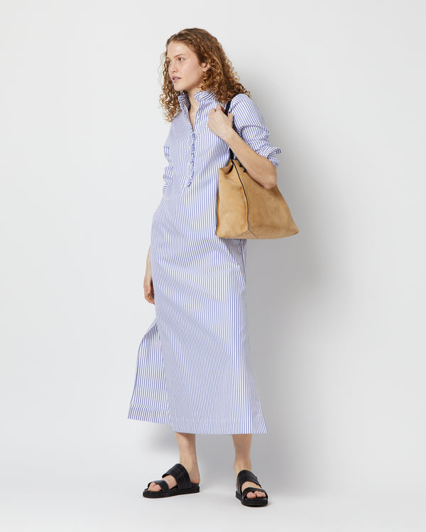 Sid Mashburn Evie Tote In Camel Suede