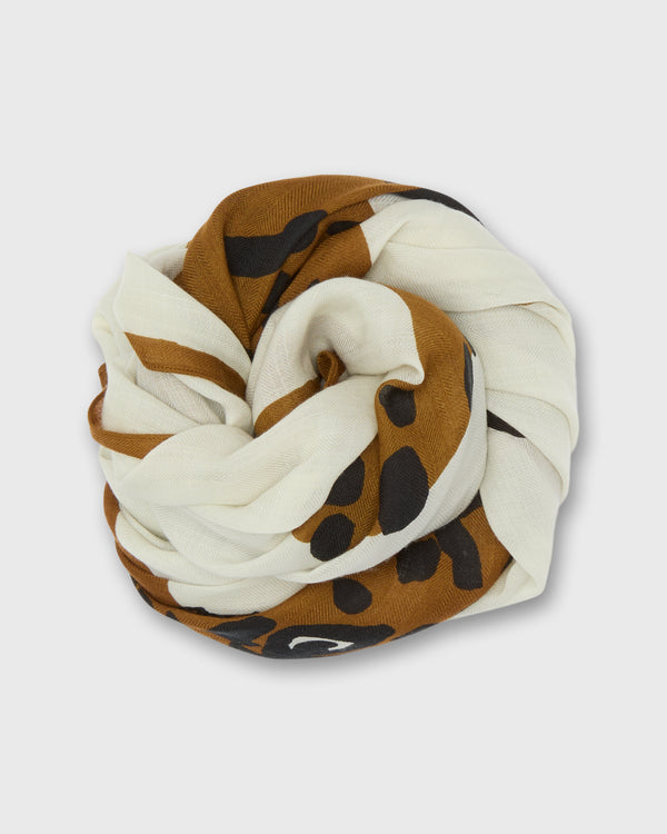 sid mashburn Feline Square Scarf in White