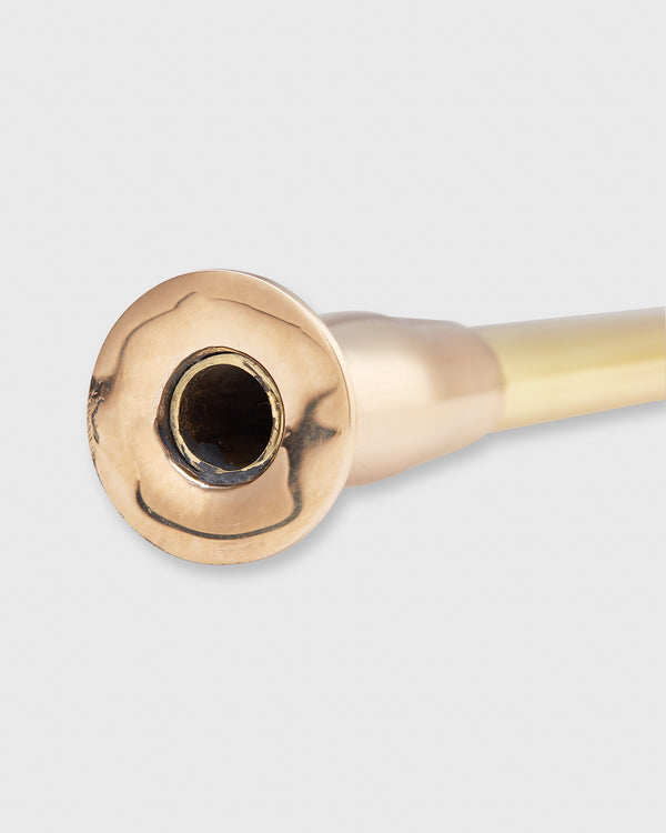 Sid Mashburn Fireplace Tool In Polished Brass