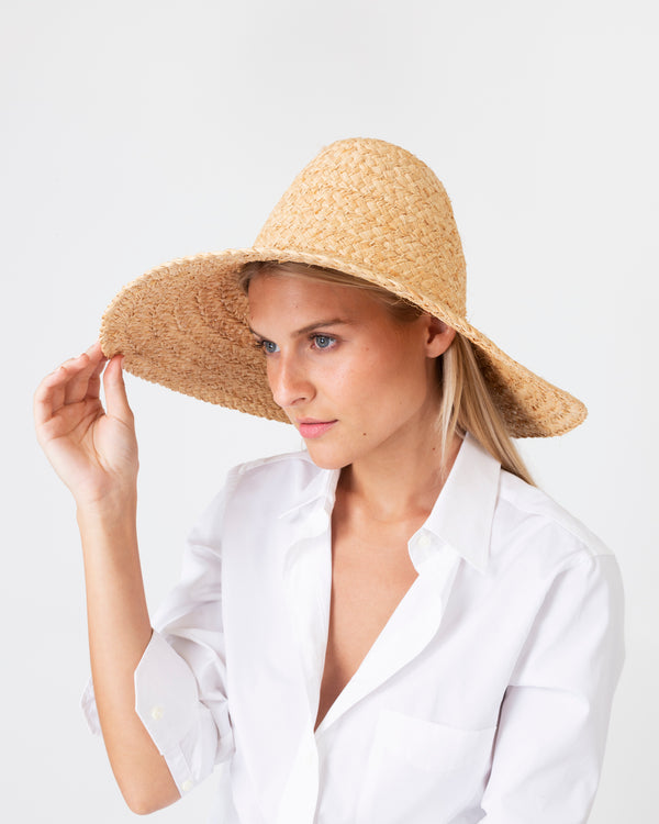 Sid Mashburn Fiscolo Hat In Natural