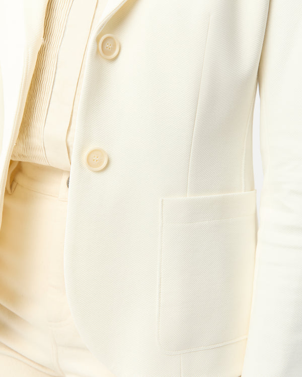 Sid Mashburn Fitted Blazer In Ivory
