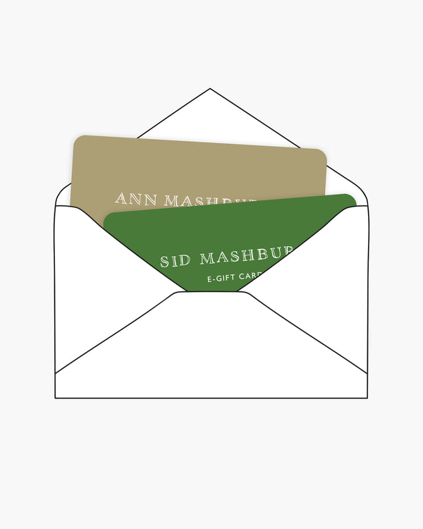 sid mashburn Gift Card (Digital)