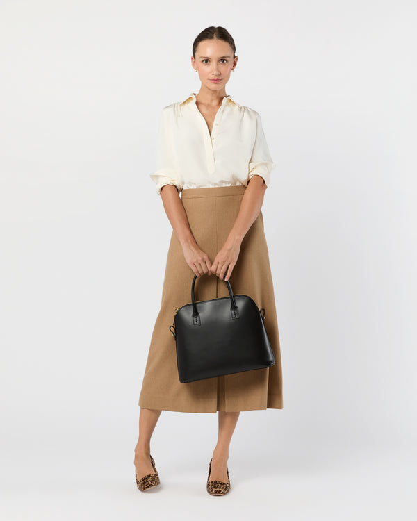 Sid Mashburn Helen Bag In Black Leather