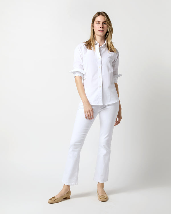Sid Mashburn Icon Shirt In White Poplin