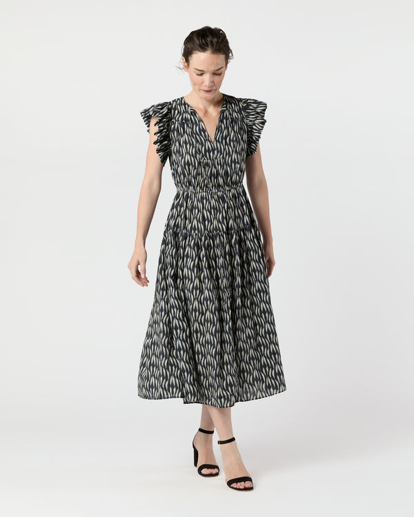 sid mashburn Kairi Dress in Graphite