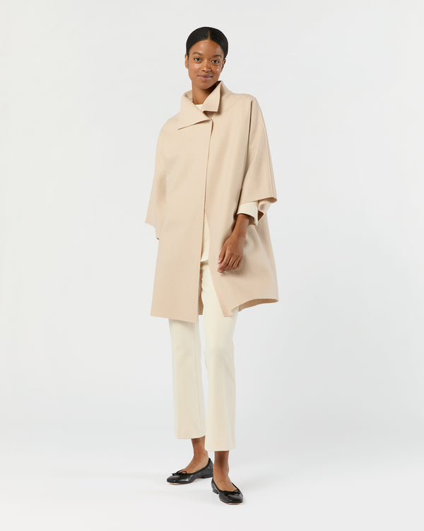 sid mashburn Kimono Coat in Almond