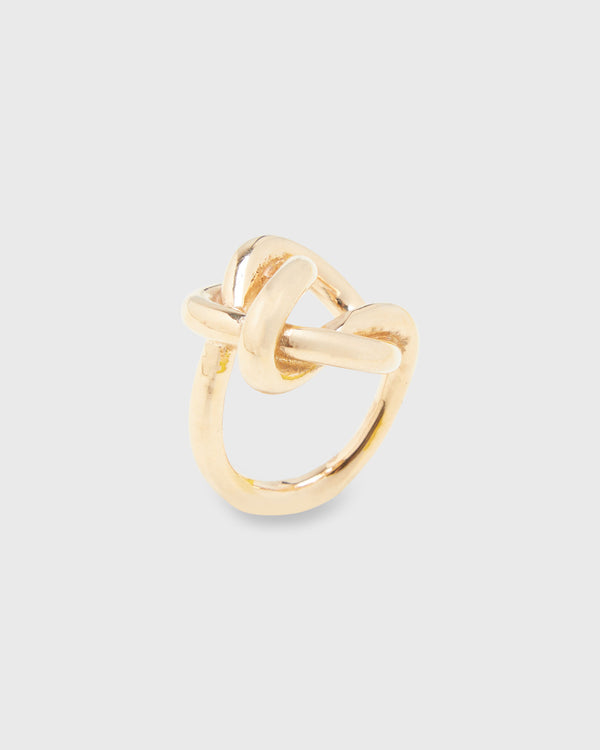 sid mashburn Large Knot Ring in Gold