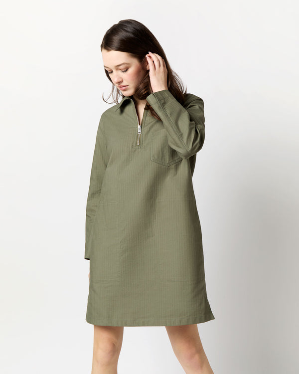 Sid Mashburn Lauren Dress In Khaki