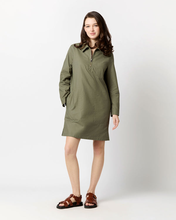sid mashburn Lauren Dress in Khaki