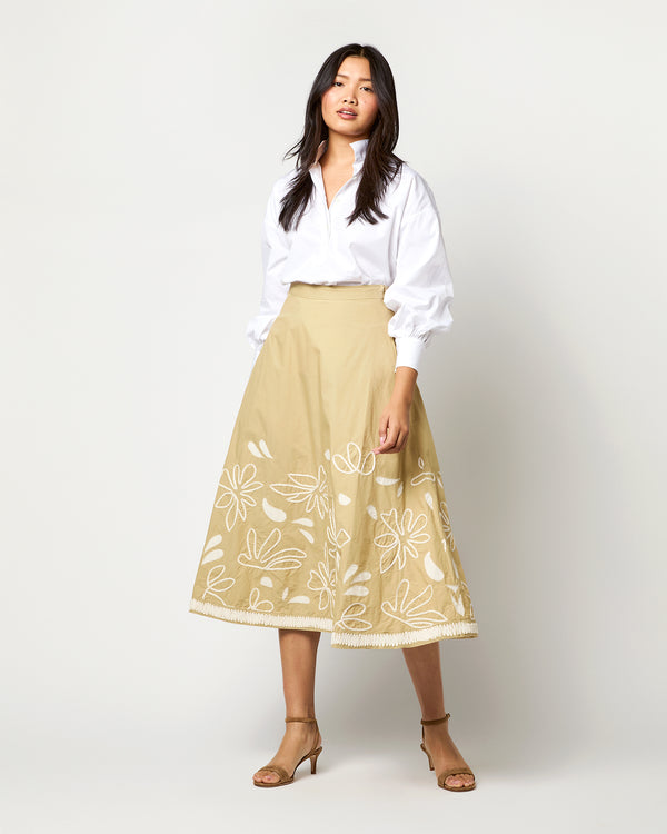 sid mashburn Layla Skirt in Gossamer