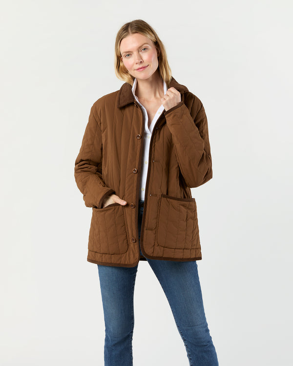 sid mashburn Leone Jacket in Brown