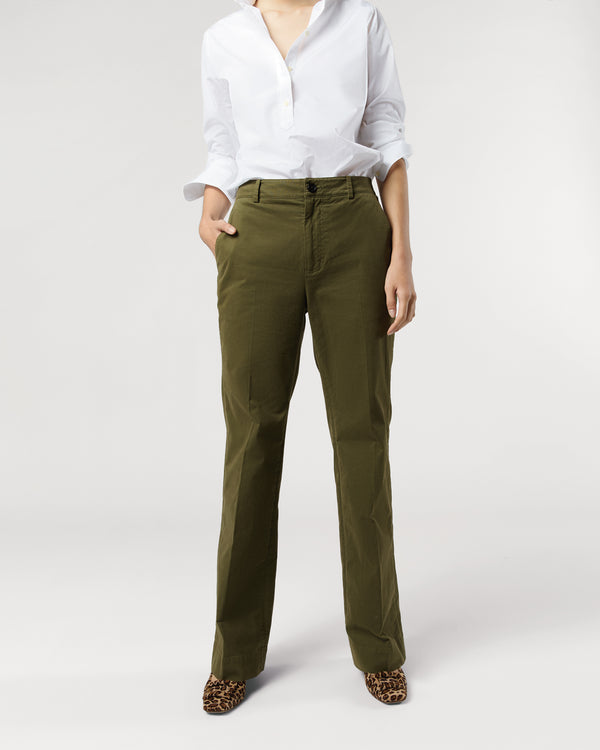 Sid Mashburn Lindy Trouser In Alpine Stretch Twill